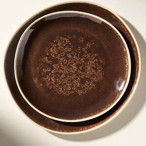 Anthropologie NWT Dakota Melamine Side Plates, Set of 4